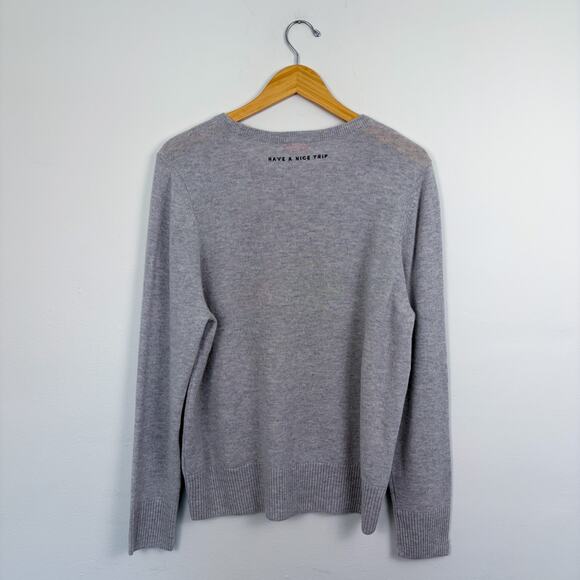 Lisa Todd Good Trip Sweater Silver Mist XL - Picture 7 of 7